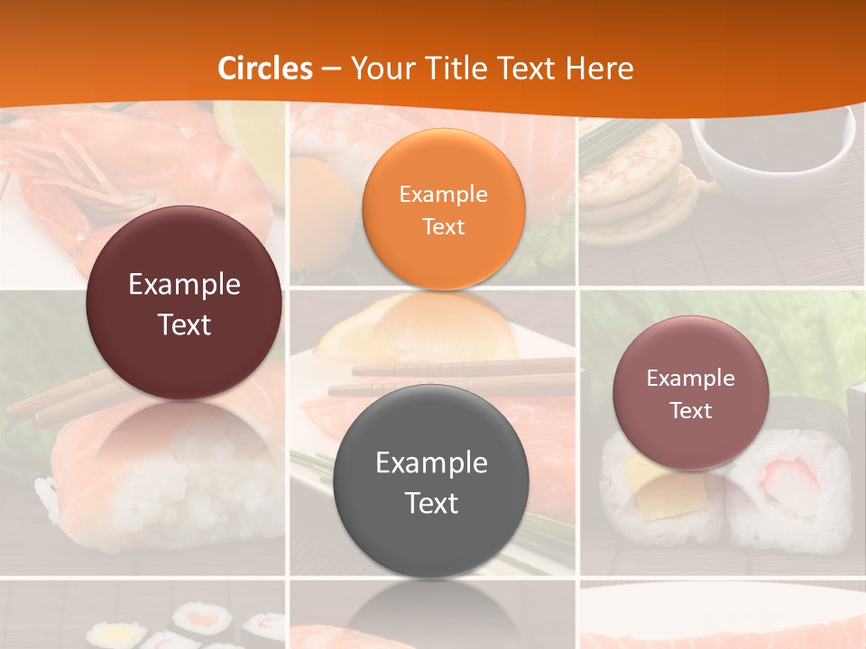 Sushi Collage PowerPoint Template