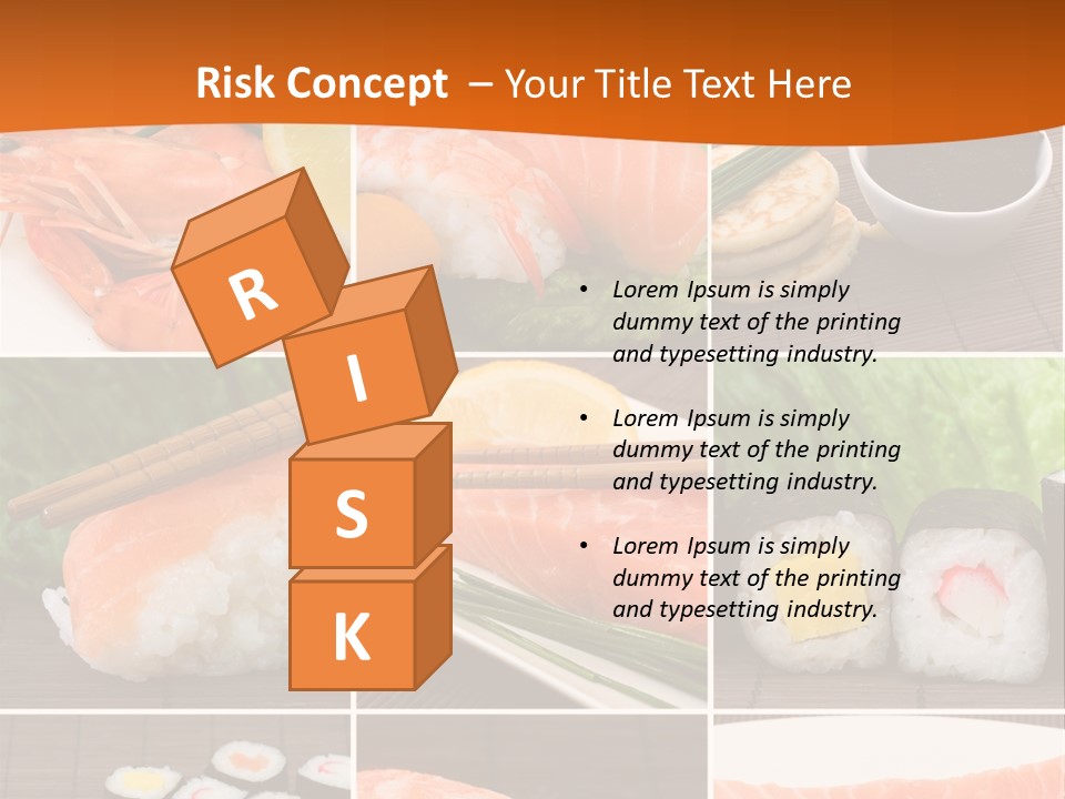 Sushi Collage PowerPoint Template