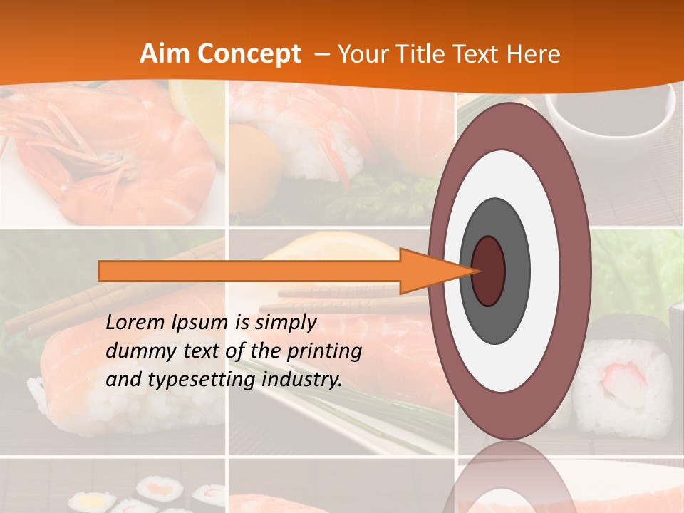 Sushi Collage PowerPoint Template