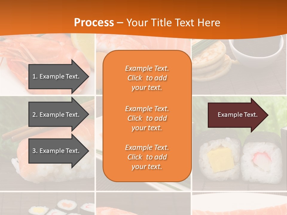 Sushi Collage PowerPoint Template