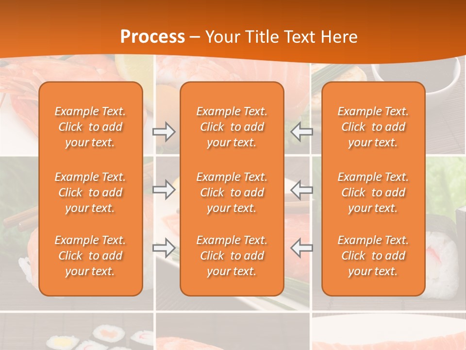 Sushi Collage PowerPoint Template