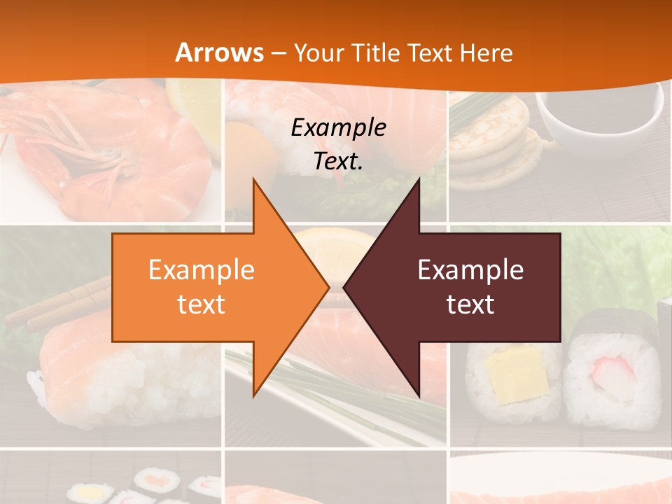 Sushi Collage PowerPoint Template