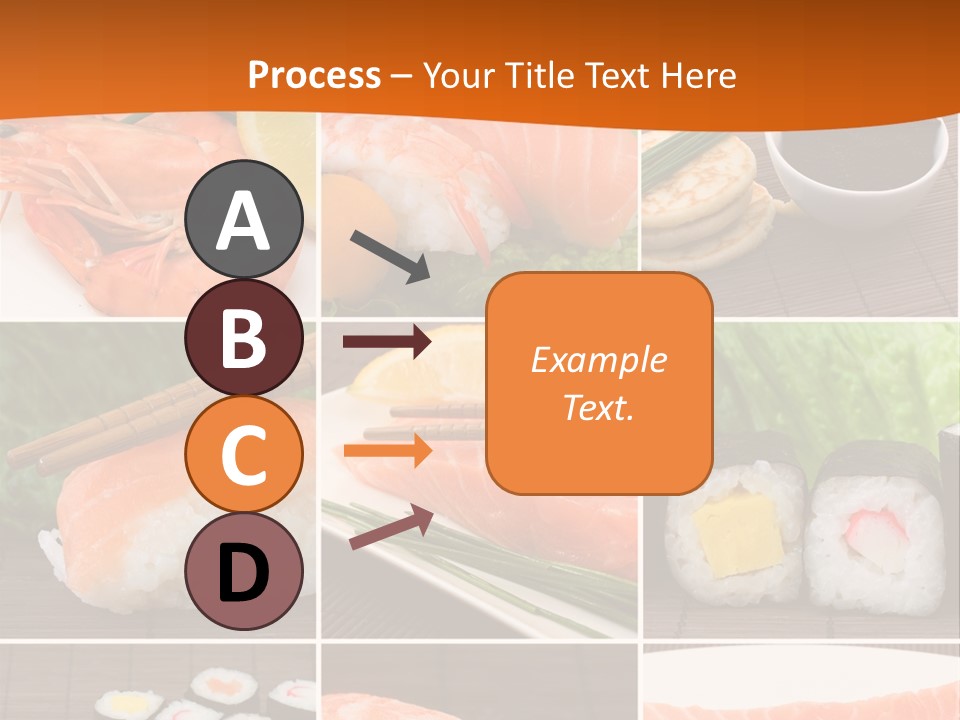 Sushi Collage PowerPoint Template