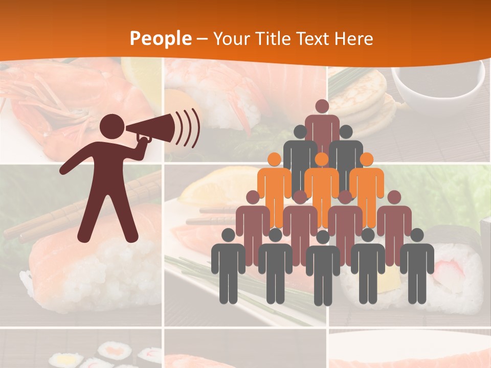 Sushi Collage PowerPoint Template