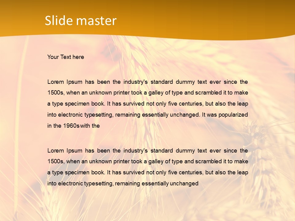 Farm Horizon Beauty PowerPoint Template