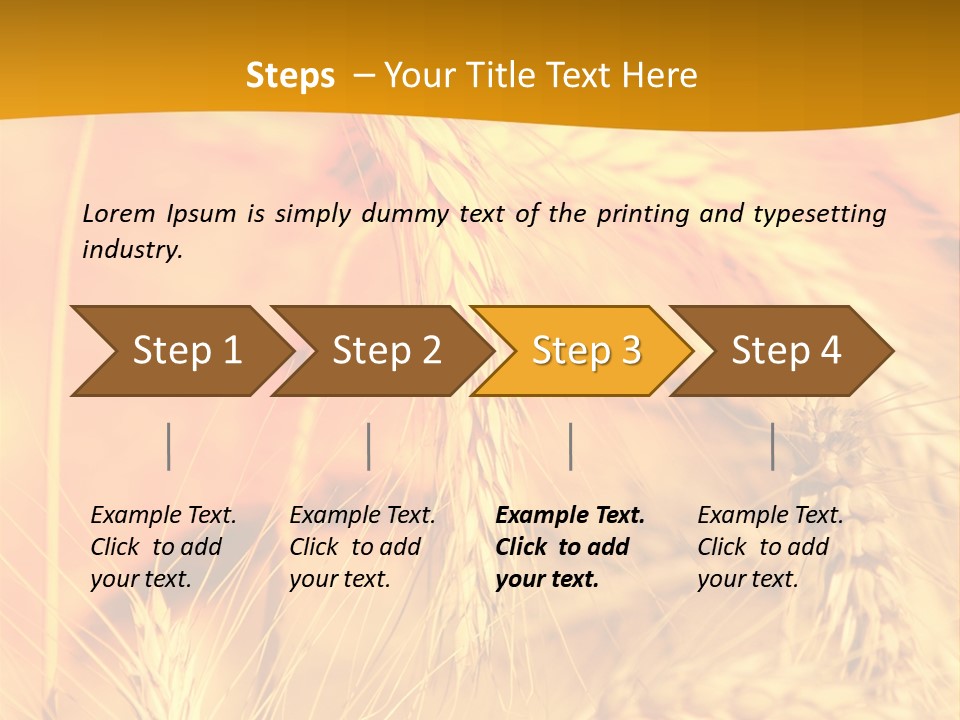 Farm Horizon Beauty PowerPoint Template