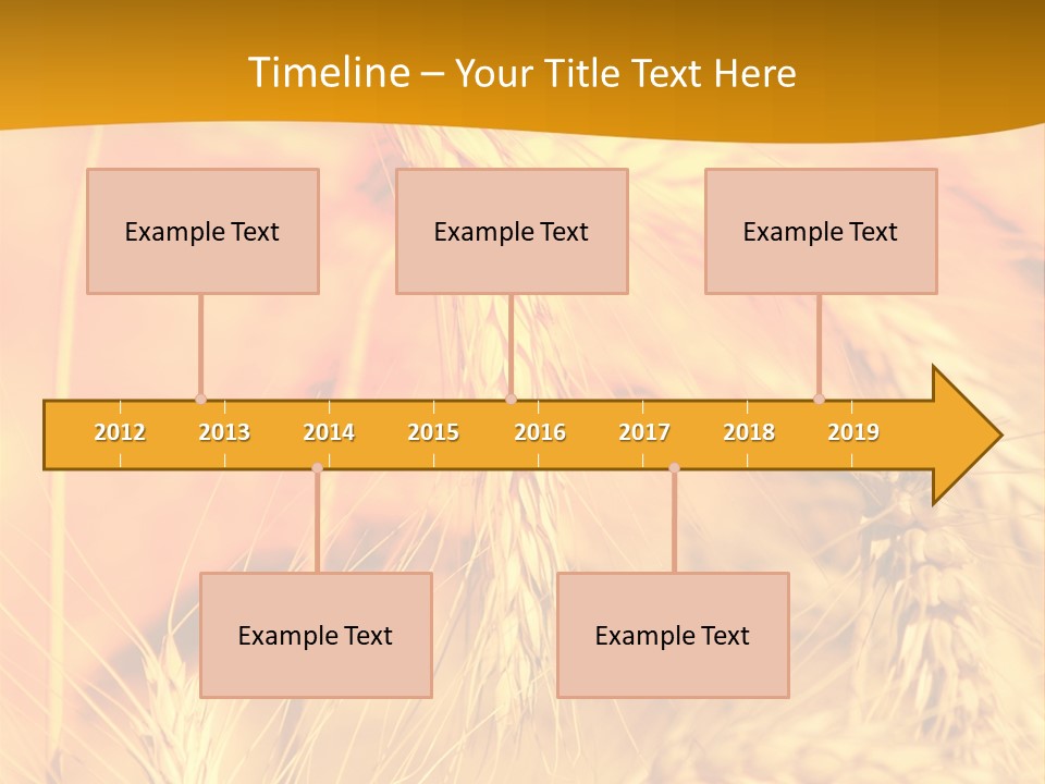 Farm Horizon Beauty PowerPoint Template