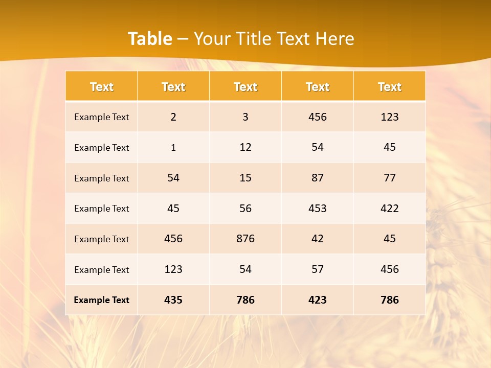 Farm Horizon Beauty PowerPoint Template