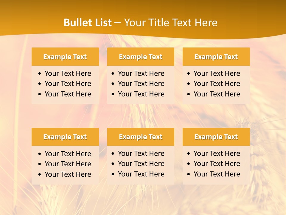 Farm Horizon Beauty PowerPoint Template