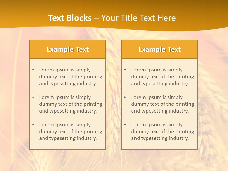 Farm Horizon Beauty PowerPoint Template