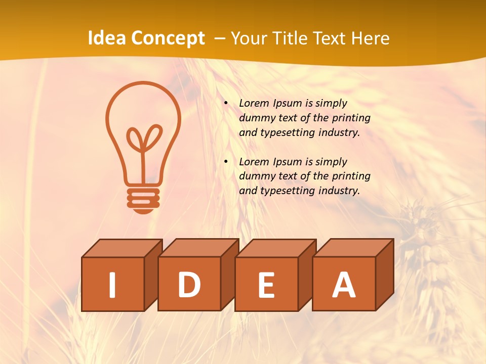 Farm Horizon Beauty PowerPoint Template