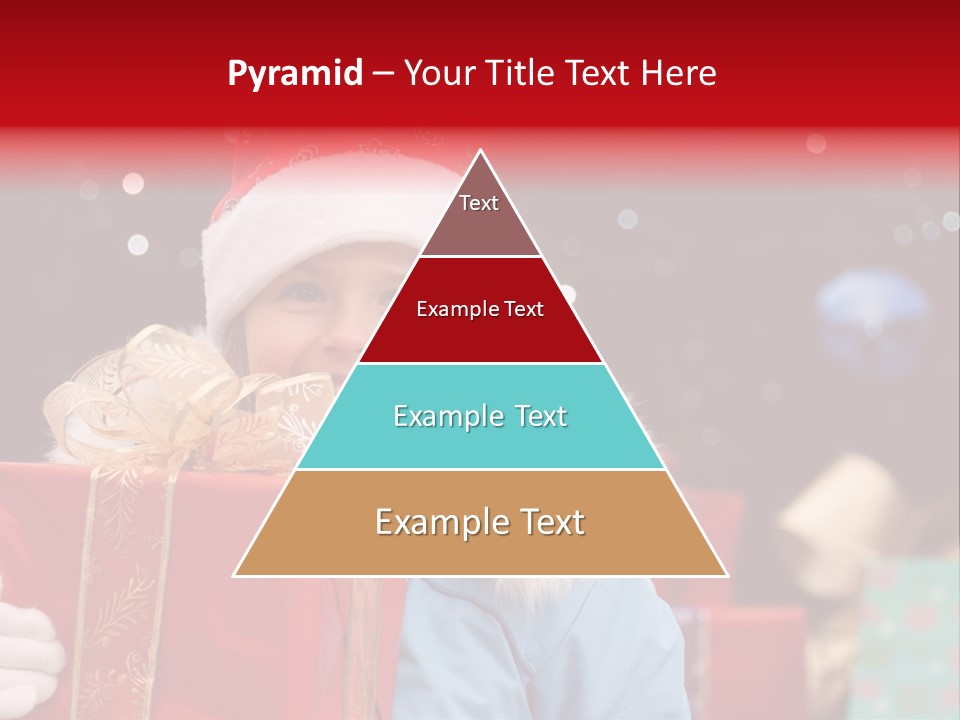 Children Christmas Gifts PowerPoint Template