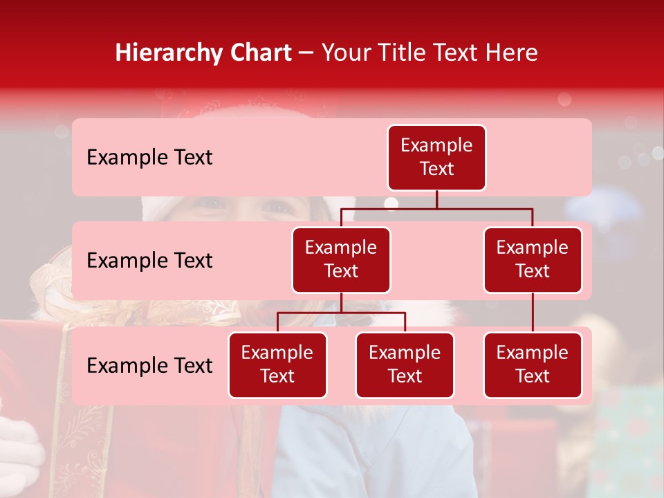 Children Christmas Gifts PowerPoint Template