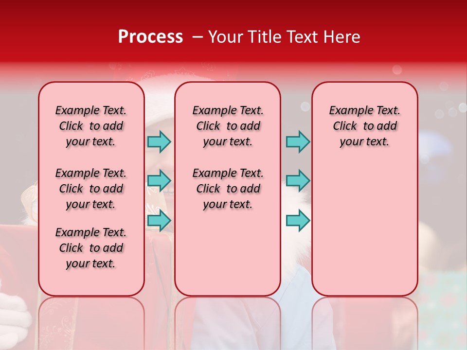 Children Christmas Gifts PowerPoint Template