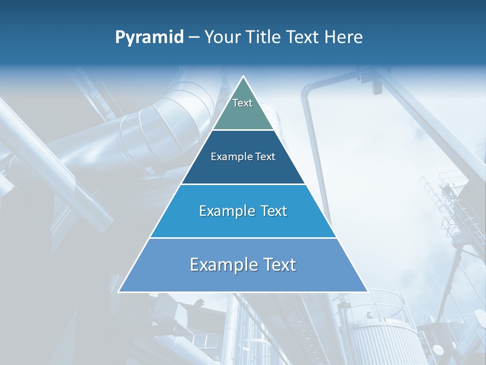 Pipe Plant Tube PowerPoint Template