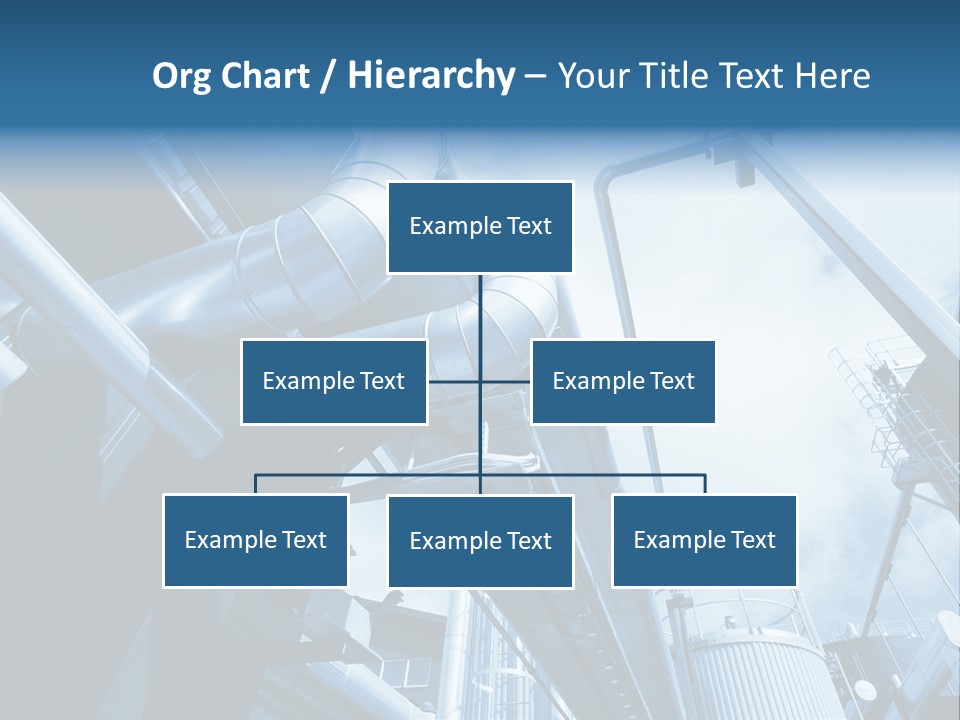 Pipe Plant Tube PowerPoint Template