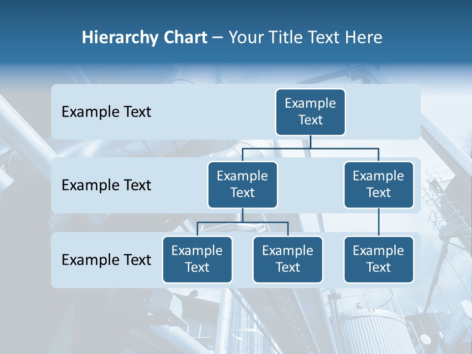 Pipe Plant Tube PowerPoint Template
