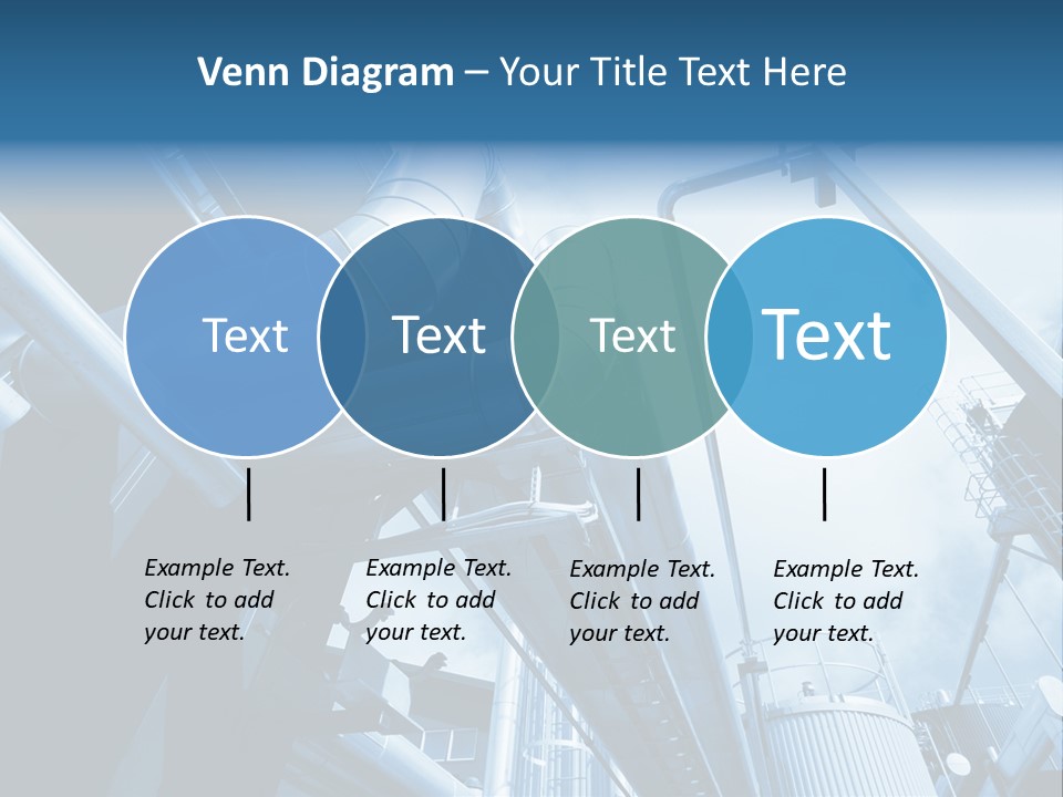 Pipe Plant Tube PowerPoint Template