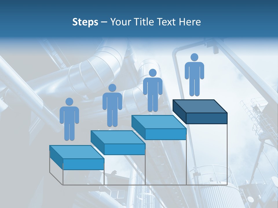 Pipe Plant Tube PowerPoint Template
