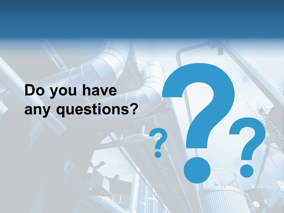 Pipe Plant Tube PowerPoint Template