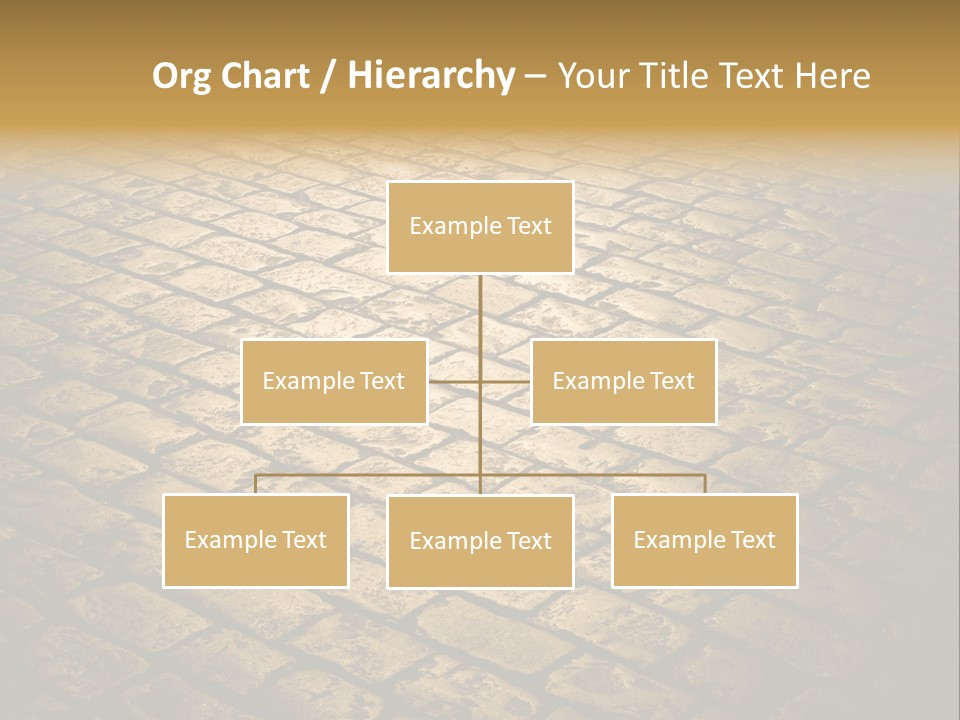 Close Up Pavement PowerPoint Template