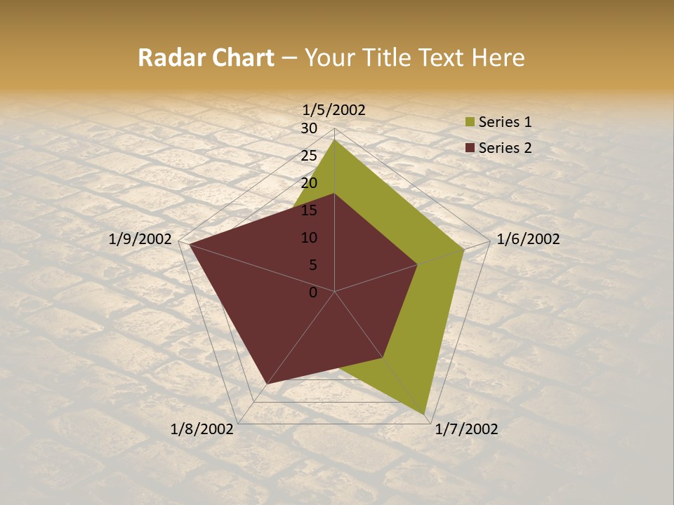 Close Up Pavement PowerPoint Template