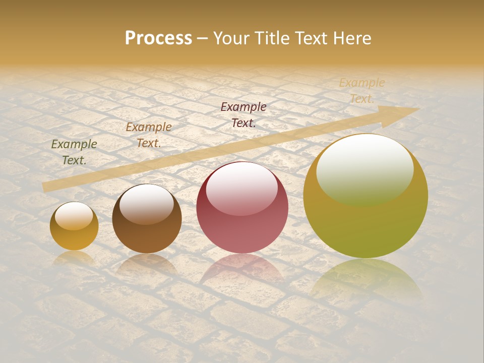 Close Up Pavement PowerPoint Template