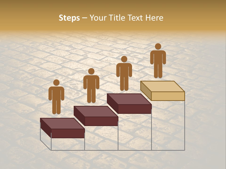Close Up Pavement PowerPoint Template