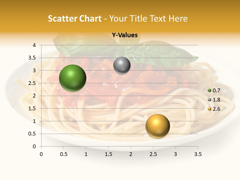 Plate Of Pasta PowerPoint Template