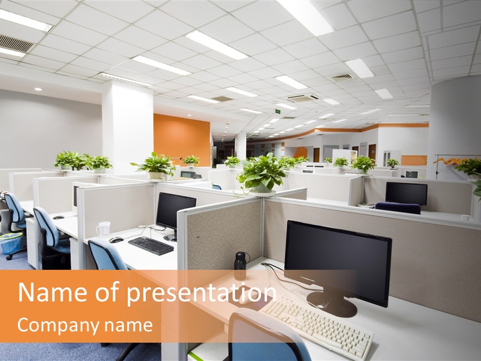 Cleaning Office PowerPoint Template