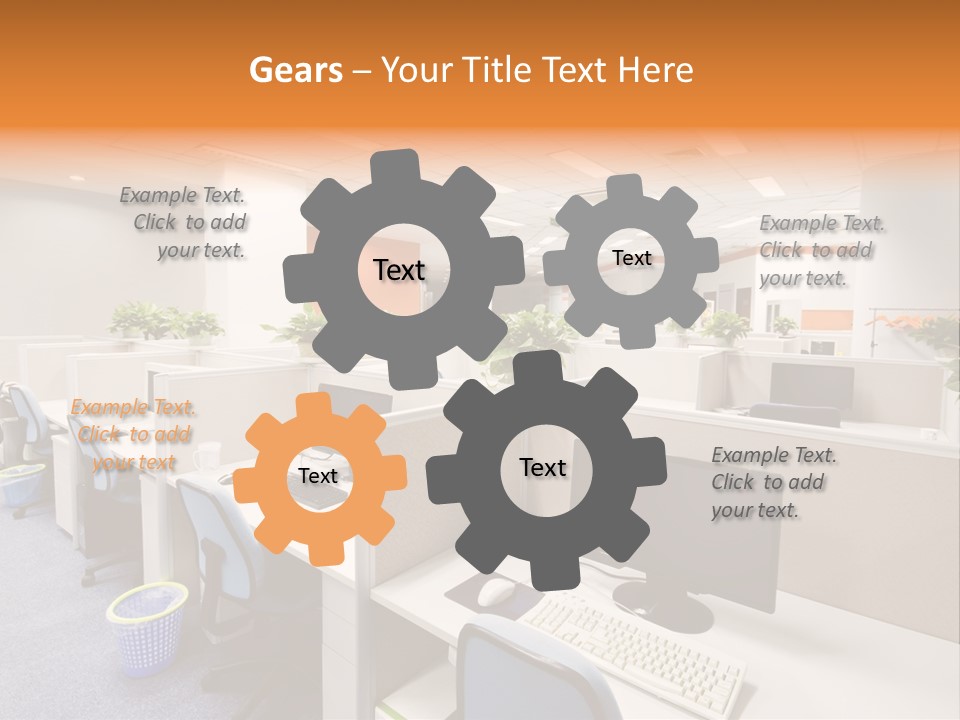 Cleaning Office PowerPoint Template