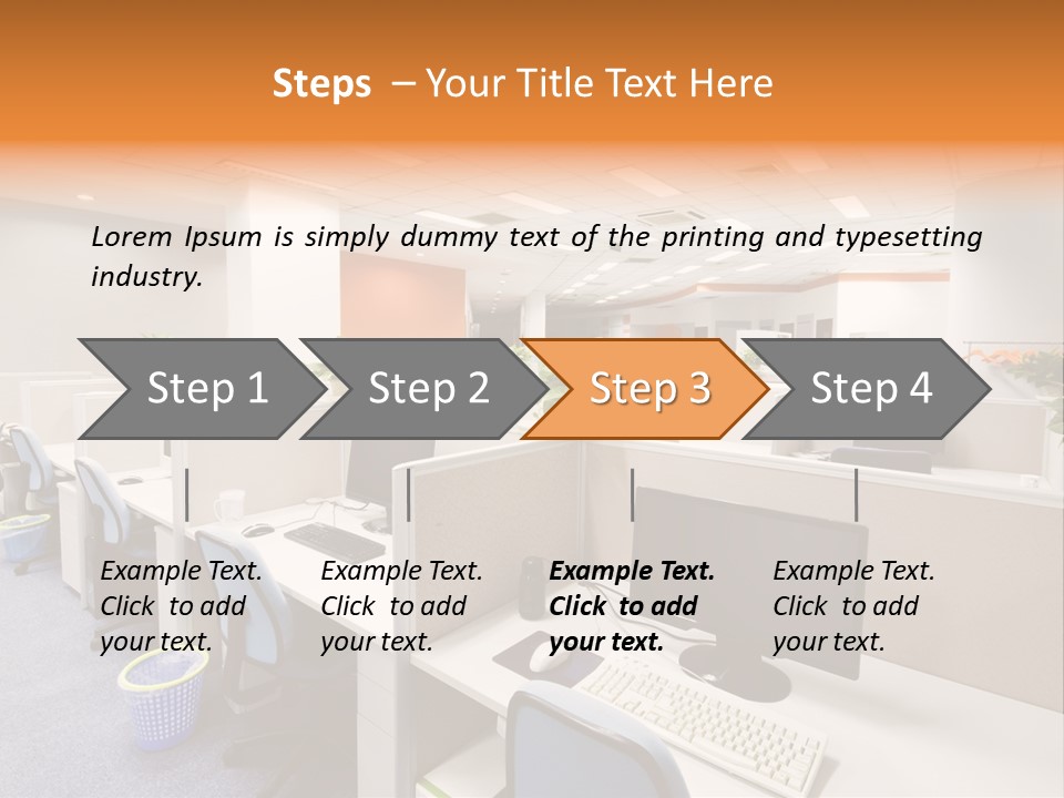 Cleaning Office PowerPoint Template