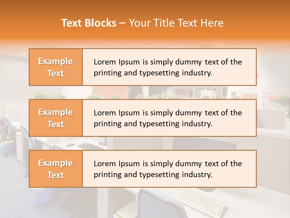 Cleaning Office PowerPoint Template