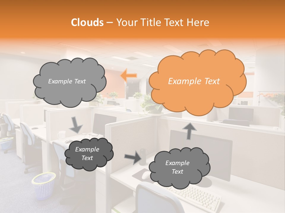 Cleaning Office PowerPoint Template