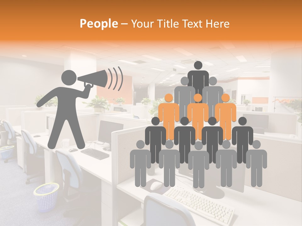 Cleaning Office PowerPoint Template