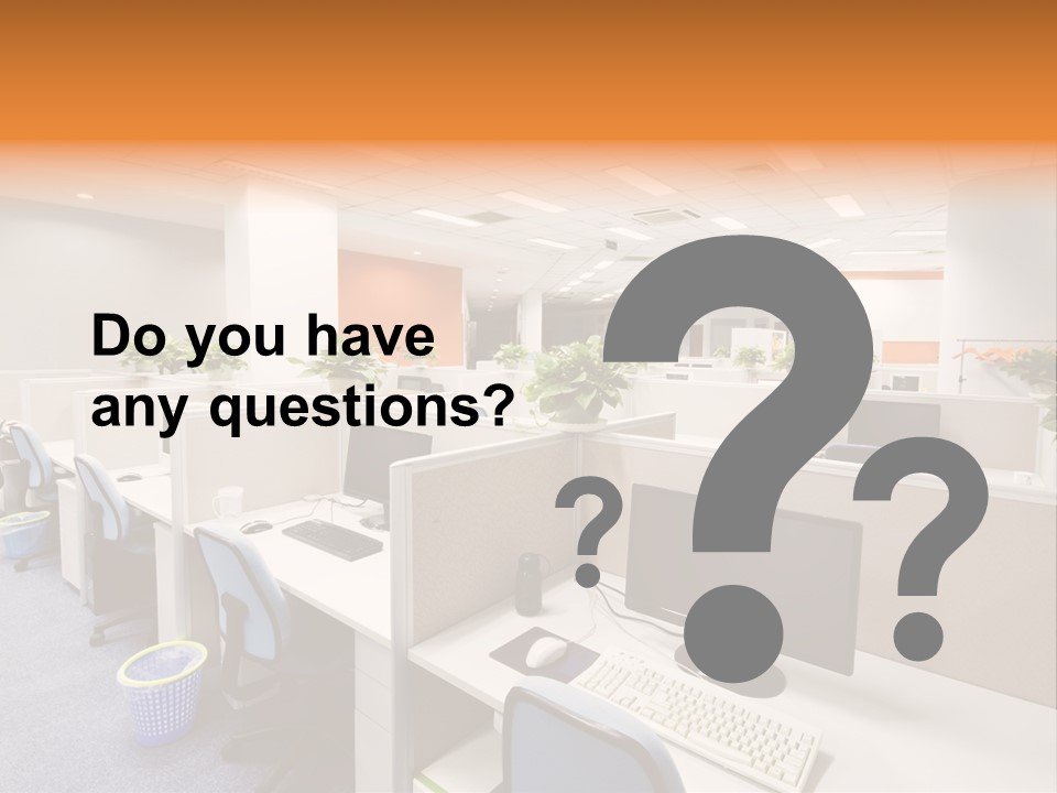 Cleaning Office PowerPoint Template