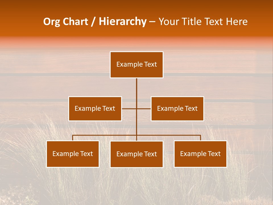Horizontal Fence PowerPoint Template