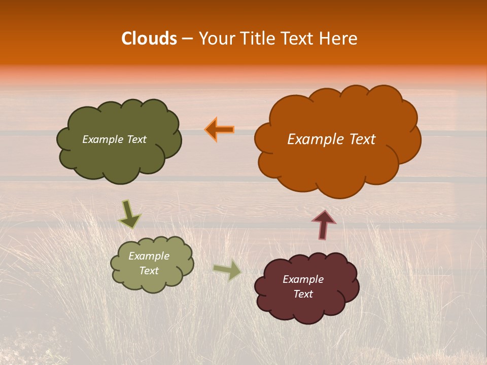 Horizontal Fence PowerPoint Template
