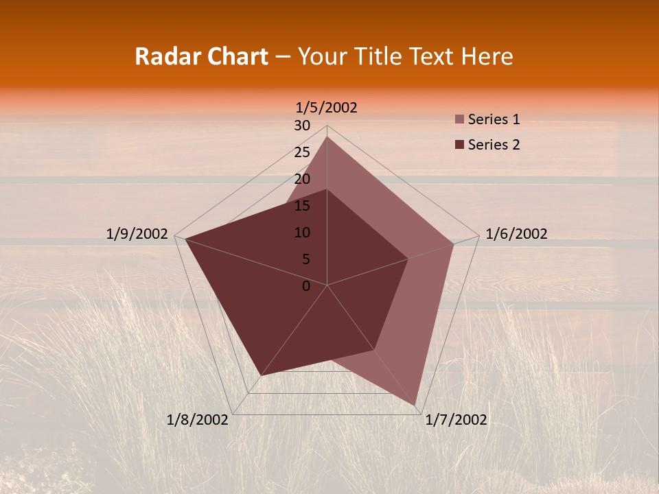 Horizontal Fence PowerPoint Template