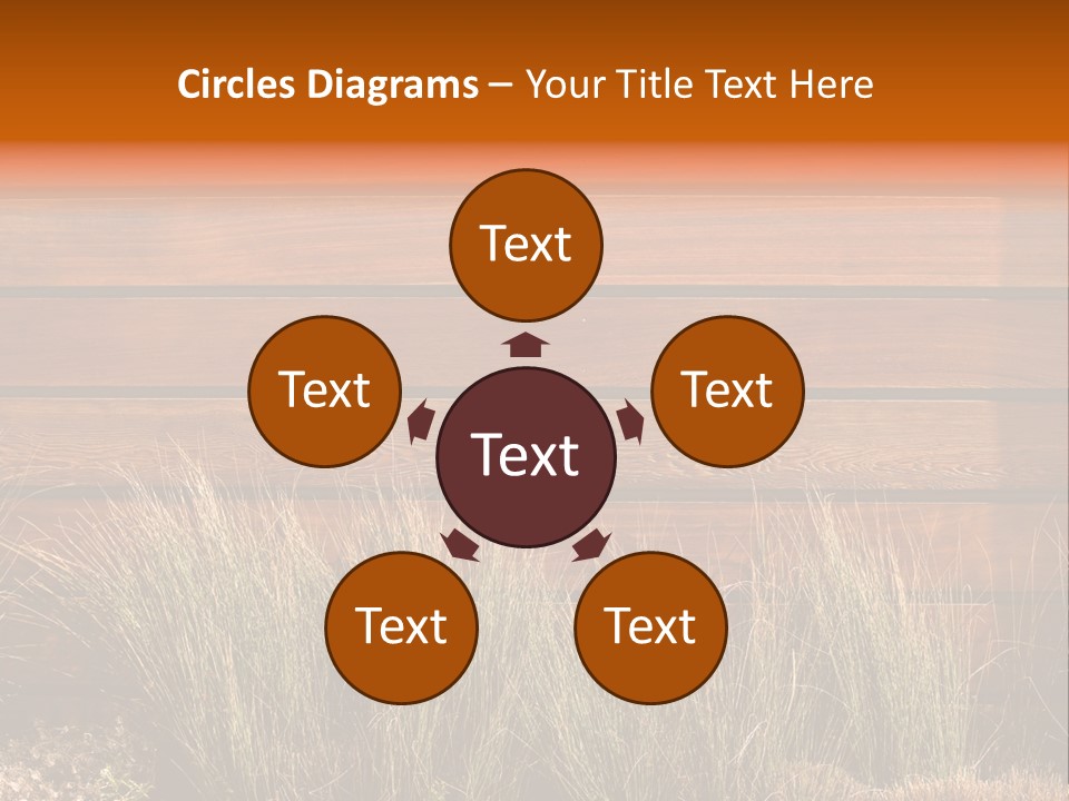 Horizontal Fence PowerPoint Template