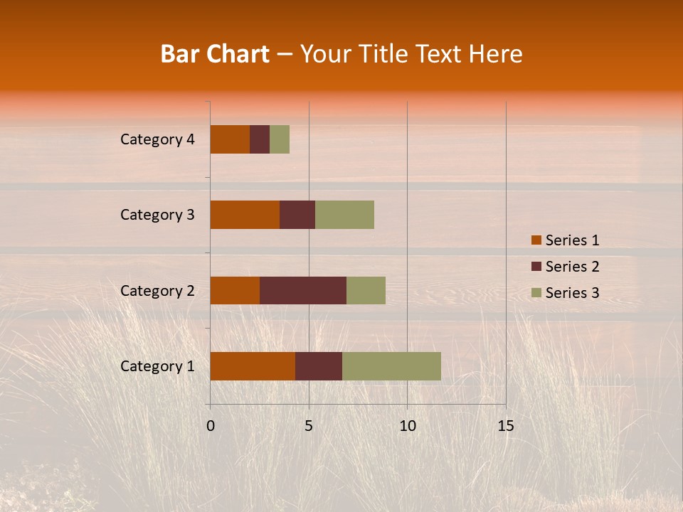 Horizontal Fence PowerPoint Template