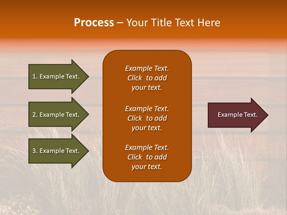 Horizontal Fence PowerPoint Template