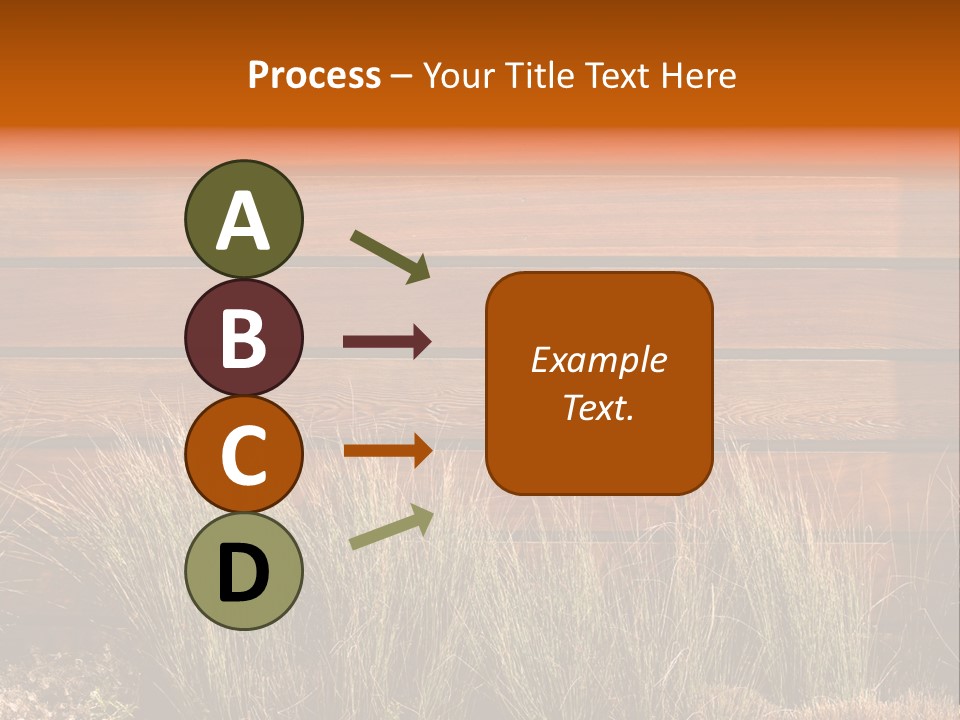 Horizontal Fence PowerPoint Template