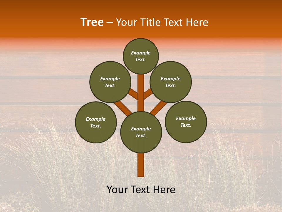 Horizontal Fence PowerPoint Template