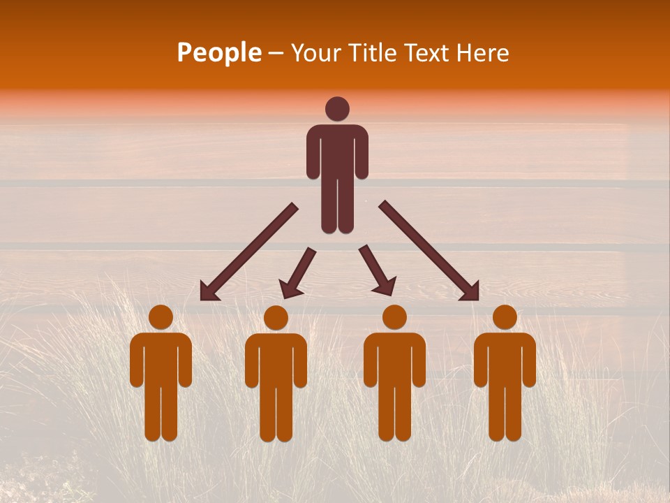 Horizontal Fence PowerPoint Template