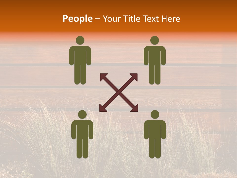 Horizontal Fence PowerPoint Template