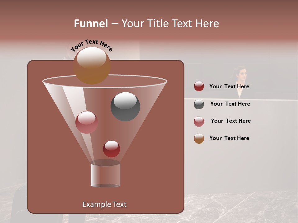 Suitcase Bag Guy PowerPoint Template