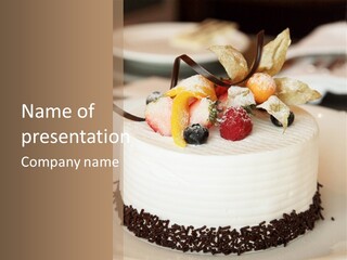 Icing Cake PowerPoint Template