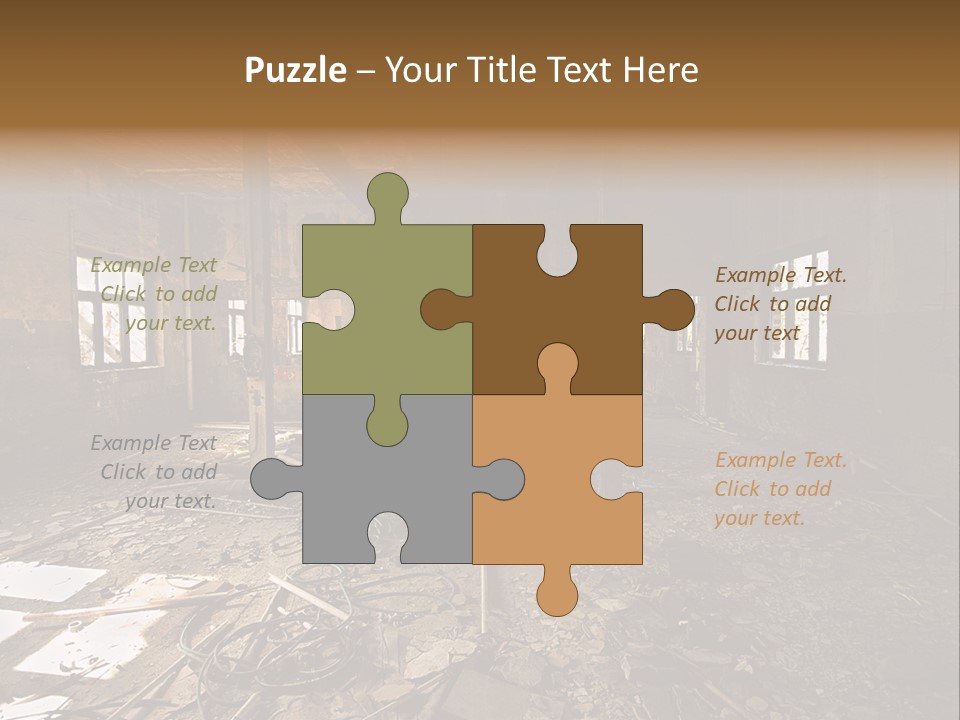 Industrial Interior PowerPoint Template