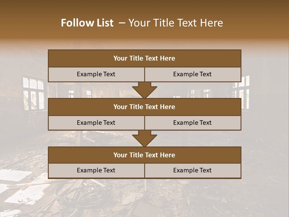 Industrial Interior PowerPoint Template